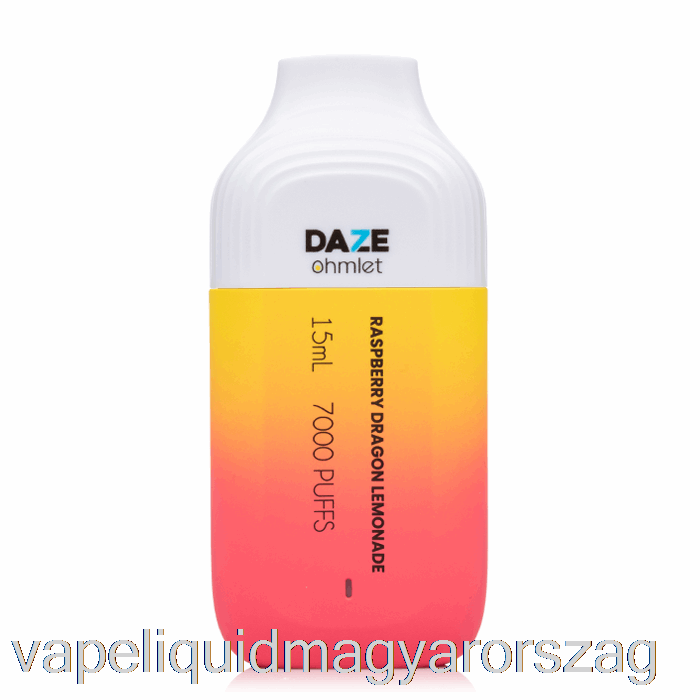 7 Daze Ohmlet 7000 Eldobható Málna Sárkány Limonádé Vape Toll